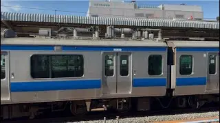 【4K高画質】【上野駅10番線架線断線当該車両・箇所の様子】E531系0番台ｶﾂK411編成の上の架線に電源投入されました。作業員の多くが撤退しました。ですがパン下げ（2026.1.30.12:37）