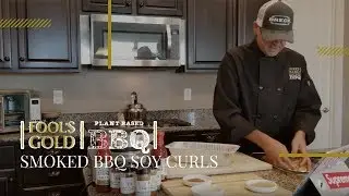 Smoked BBQ  Soy Curls | Plant-based BBQ Fools Gold |
