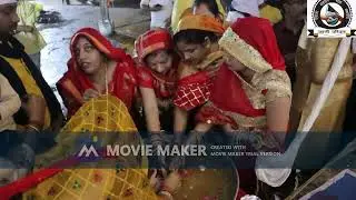 NUNAI KI MARGHAT KALI ,MAA MAHAKALI KA NAVMI HAWAN OR SAHAD ABHISHEK (KALI PARIVAR) MAURANIPUR