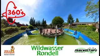 Wildwasser-Rondel - Wild-& Freizeitpark Klotten / POV 360° Onride / www.parkwelt.info
