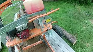lumber trailer  + saw mill