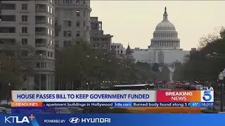 Congress votes to avert shutdown with hours to spare