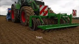 Pflügen, Herichten, Säen und Walzen  #LandwirtschftNiederbayern
