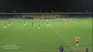 Boston United vs WestHam United U21 Highlights