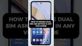⚠️Настройка запроса для двух SIM-карт Vivo