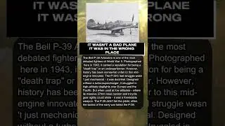 LOW-ALTITUDE LEGEND: THE AIRACOBRA ⚔️