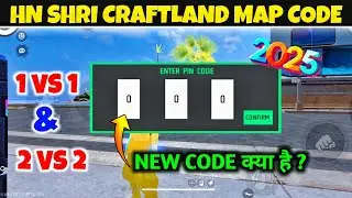 Hn Shri Craftland Map Code 2025 | Free Fire Craftland Code | Hn Shri Craftland Map Code Kya Hai