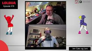 LOLbua episode 579 - Julestemning med Jon Cato, Lars og retrospill fra november 1990!