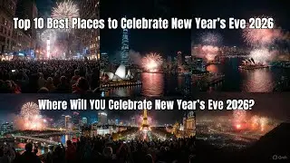Top 10 INSANE Places to Celebrate New Year's Eve 2026 🎆