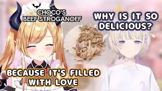 Choco-sensei made a dish for Banchou【Hololive】