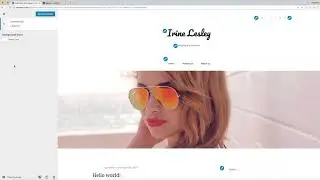 How to change your site identity, header image, colors and widgets for Blaskan theme
