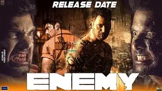 ENEMY Hindi dubbed movie || Confirm Release Date 🔥||  ENEMY | Vishal,Arya |2021