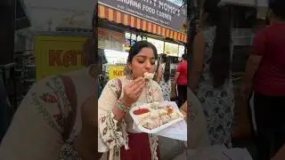 Mumbaikar Tries Delhi Street Food For The First Time ☺️🌯 #ashortaday #shorts