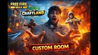 FREE FIRE MAX CRAFTLAND CUSTOM IMPOSSIBLE CHALLENGE  | {DAY 3} VIP BHAI LIVE STREAM ||