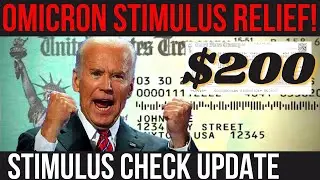 WOW! SERIOUSLY? 4th Stimulus Package + $1657 SS Payments + $200 Checks + Build Back Better Dead?