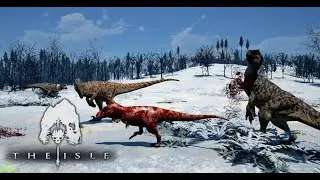 Реакция игроков на зомби рекса The Isle NO MICRO