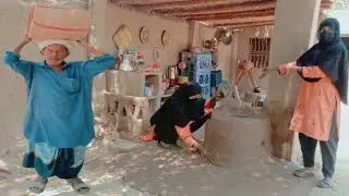 Aaj abba ne Mera dusra tandoor LagaDiyaHai subah🌅se Raat Ki routine🌄 traditional village family Vlog
