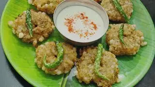 Sawan Somvar Special Make Different Style  Sabudana Vada|Sabudana Vada recipe #sawan #sabudana #vada