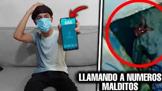 ME CONTESTO EL DIABLO!!  *MARQUE AL 666* LLAMANDO A NUMEROS MALDITOS 😱 *Terrorifico*