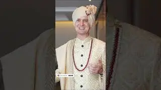 Turban Maharajas at The Langham, London | Luxury Wedding #shortvideo #luxurywedding