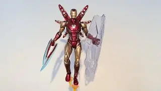S.H Figuarts Iron Man Mk 85 (final battle edition) Stop Motion Review