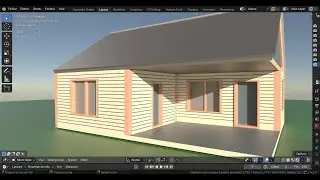 Maison 3d sur plan n°1