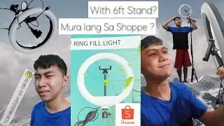 Pinaka Murang Ringlight From Shoppe | Ring Fill Light W/ Tripod