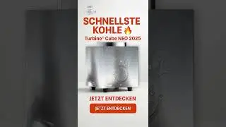 🔥 Turbine&reg; Cube NEO &ndash; Die neue Generation des Shisha-Kohleanz&uuml;nders