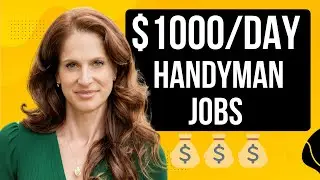 $1000 A Day Handyman Jobs: 3 High-Ticket Handyman Services you can Offer!