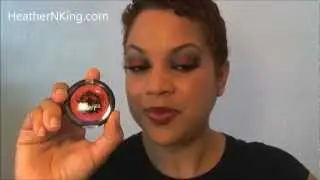 SugarPill Cosmetics @#$%! Eyeshadow Limited Edition Red Eyeshadow Tutorial