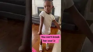 Baby Beyonc&eacute; Energy 😍 Toddler Dancing in Silver Heels