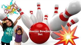 Kid games! Kids Bowling! Hover Bowling Set!  Love, laugh, and be kind