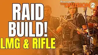 The Division 2 RAID BUILD BLUEPRINT! LMG AND RIFLE SYNERGY!