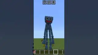 Huggy Wuggy short #short #minecraft  #minecraftshort #minecraftaddon #horrormods