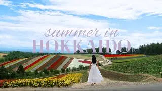 Summer in Hokkaido | Visiting the most beautiful sunflower garden and flower farms in Hokkaido Pt. 1
