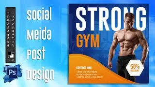 Social Media Post Design Tutorial in Photoshop | Creative & Professional Design