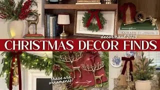 НОВИНКА! Рождественский декор 2025 года. 🎄 Традиционные красные рождественские украшения и идеи д...