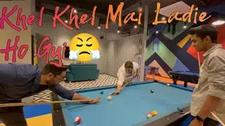 College Mai Sports Tournament 👍 8Ball Pool Mai Ladie ho gyi😤 #trending #million #college #tournament