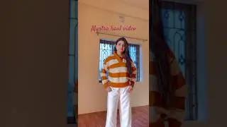 Myntra winter haul ⛄️ #haulvideo #myntra #sweater #review #ytshorts
