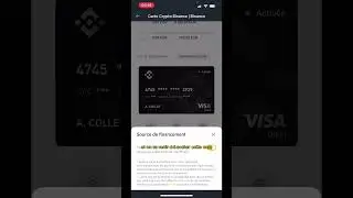 Carte Binance, prot&eacute;gez vos actifs
