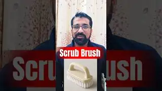 &lrm;🧼 Cleaning tools we often use&hellip; Scrub Brush, Steel Wool, Sponge, Microfiber Duster & Squeegee.
