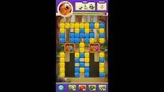 Toon Blast Level 7686 - NO BOOSTERS 🐻🐺🐱 | SKILLGAMING ✔️