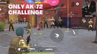 FAUG ONLY AK-72 Challenge / Faug new update today / Faug 1V9 Gameplay / JWALA