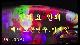 안돼요 안돼/에어로폰연주.이계일/원곡.김상배/(영상.서울라이트DDP 겨울/2026.01.14.
