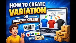 How to Create Variation on Amazon Seller Account | Amazon Seller Sikho (Hindi)