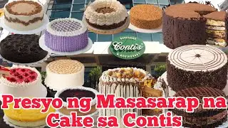 MGA PRESYO NG CAKE SA CONTIS | MANGO BRAVO | FOOD FOR THE GODS #contis #contiscake #asmr