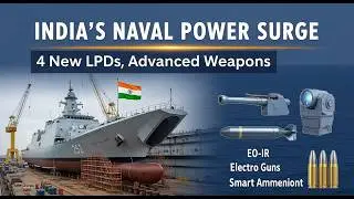 India Approves  Indigenous LPDs, New Naval Guns, Advanced Torpedoes, EO-IR Systems, Smart Munitions