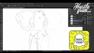 Logo Design Process for HustleGram.com