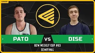 WC3 - B2W Weekly Cup #63 - Semifinal: [NE] PaTo vs Dise [NE]