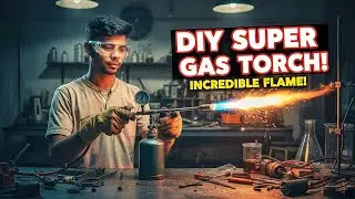 || How to make Gas Torch || calcium carbide से बनाओ घर पर ही gas torch #experiment #science 